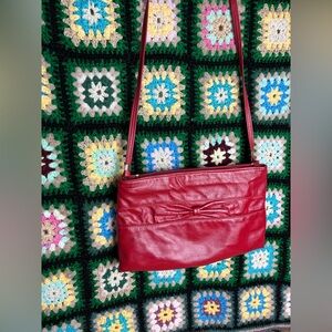 ❗️SOLD❗️Vintage 80s leather purse